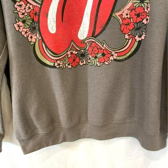 Bravado Sweatshirt Rolling Stones Long Sleeve Pullover Graphic Sz Women's Medium - Picture 4 of 10